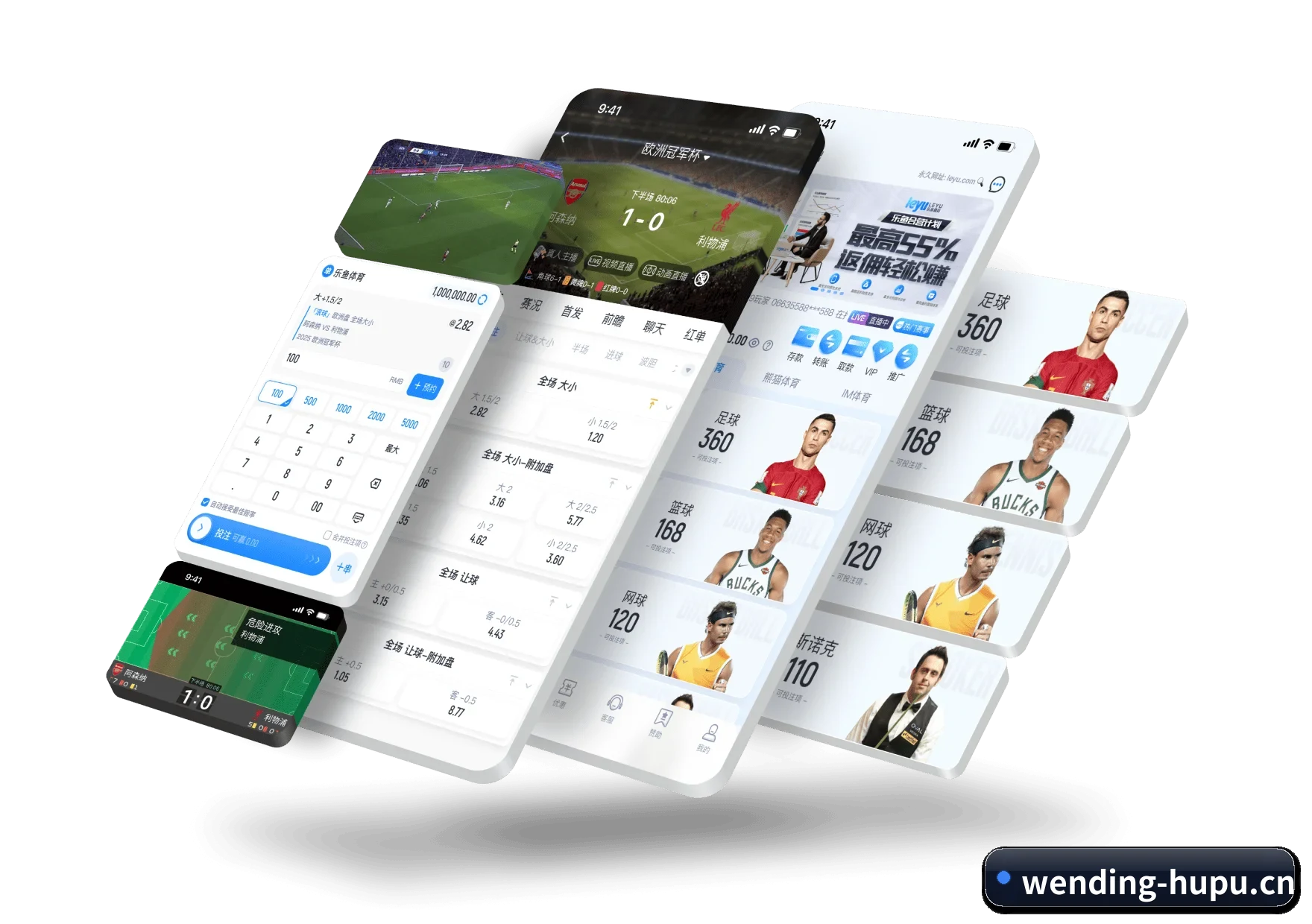 每个板块围绕具体运动项目深耕，资讯更专业（WD ENTERTAINMENT）